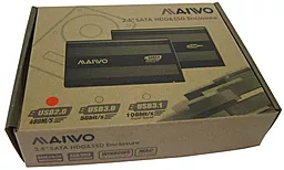 Карман для HDD Maiwo K2501A-U2S Silver - миниатюра 6