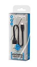 Кабель USB Trust Urban Flat Lightning Cable Black - миниатюра 5