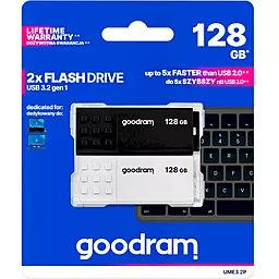 Флешка GooDRam 2x128 GB UME3 MIX 2-PACK USB (UME3-1280MXR11-2P) - миниатюра 3