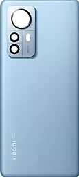 Задняя крышка корпуса Xiaomi 12X со стеклом камеры Blue