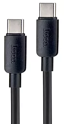 Кабель USB PD Hoco X96 Hyper 60w 3a 0.25m USB Type-C - Type-C cable black  - миниатюра 4