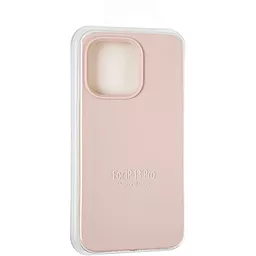Чехол 1TOUCH Original Full Soft Case for iPhone 13 Pro Pink Sand (Without logo) - миниатюра 4