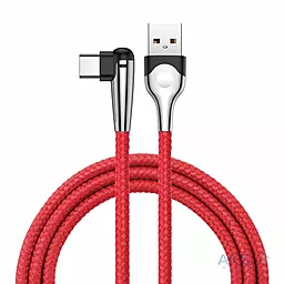 Кабель USB Baseus MVP Mobile Game 3A USB Type-C Cable Red (CATMVP-D09)