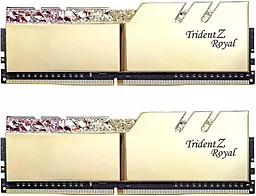 Оперативная память G.Skill 16GB (2x8GB) DDR4 3000MHz Trident Z Royal Gold (F4-3000C16D-16GTRG)