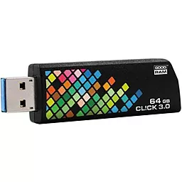 Флешка GooDRam 64GB CL!CK Black USB 3.0 (PD64GH3GRCLKR9) - миниатюра 2