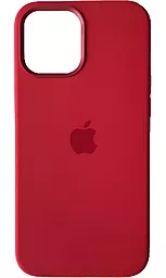 Чехол Silicone Case Full для Apple iPhone 14 Pro Max Red