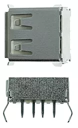 Универсальный разъем для ноутбука USB №10 Type A 2.0 (15х7х14мм) с юбкой Female  - миниатюра 2