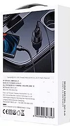 Автомобильное зарядное устройство XO CC54 18w QC3.0 home charger black - миниатюра 3