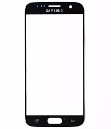 Корпусное стекло дисплея Samsung Galaxy S7 G930F, G930FD (original) Blue