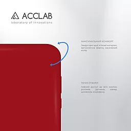Чехол ACCLAB SoftShell для Xiaomi Redmi 10A Red - миниатюра 3