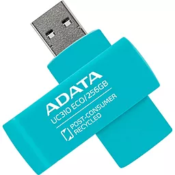 Флешка ADATA 256 GB UC310 Eco USB 3.2 Green (UC310E-256G-RGN) - миниатюра 6