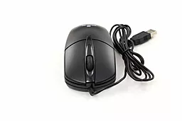 Комп'ютерна мишка REAL-EL RM-211 USB Black - мініатюра 3