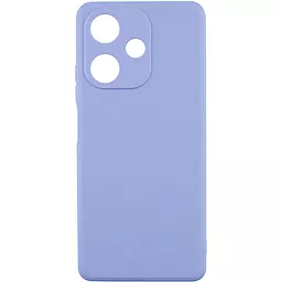 Чехол Silicone Case Candy Full Camera для Infinix Hot 30 Play Mist Blue