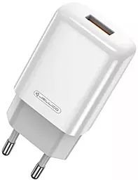 Сетевое зарядное устройство Jellico EU01 12W USB-A + Lightning cable white - миниатюра 2