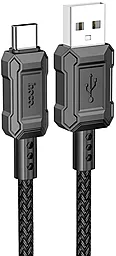 Кабель USB Hoco X94 Leader 15W 3A USB Type-C Cable Black