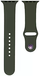 Ремешок Silicone Band S для Apple Watch 38mm/40mm/41mm Dark Olive