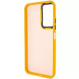 Чехол Epik TPU+PC Lyon Frosted для Samsung Galaxy M54 5G Orange - миниатюра 2