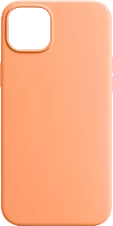 Чехол MAKE Apple iPhone 15 Plus Silicone Orange