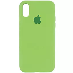 Чехол Silicone Case Full для Apple iPhone XR Mint