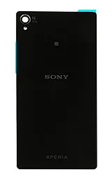 Задня кришка корпусу Sony Xperia Z3+ Dual E6533 / E6553 зі склом камери Black