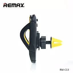 Автотримач Remax RM-C13 Black/Yellow - мініатюра 5