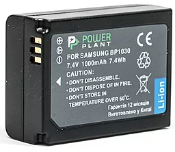Акумулятор для відеокамери Samsung BP-1030 (1000 mAh) DV00DV1354 PowerPlant