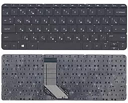 Клавиатура для ноутбука HP Envy X2 без рамки черная