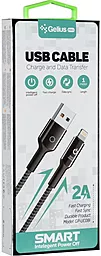 Кабель USB Gelius Pro Smart Lightning Cable Black (GP-U08i) - миниатюра 3