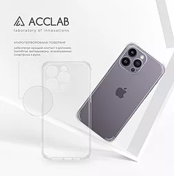 Чехол ACCLAB Shockproof для Apple iPhone 14 Pro Transparent - миниатюра 5