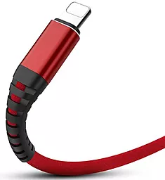 Кабель USB ExtraDigital Flexible Lightning Cable Red - миниатюра 2