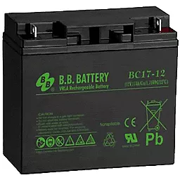 Аккумуляторная батарея BB Battery 12V 17Ah (BС 17-12/B1)