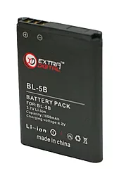 Посилений акумулятор Nokia BL-5B / BMN6272 (1000 mAh) ExtraDigital - мініатюра 2
