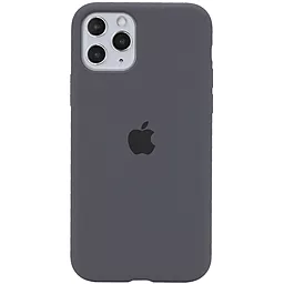 Чехол Silicone Case Full для Apple iPhone 11 Pro Max Dark Grey