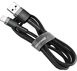 Кабель USB Baseus Cafule 3M Lightning Cable Gray/Black (CALKLF-RG1)