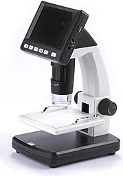 Цифровой микроскоп c монитором и камерой G1200 7"/12Мп 10-500x - миниатюра 2