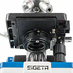 Микроскоп SIGETA UNITY PRO 40x-640x LED Mono White/Blue - миниатюра 3