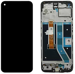 Дисплей OnePlus Nord N100 (BE2011, BE2012, BE2013, BE2015) с тачскрином и рамкой, Black