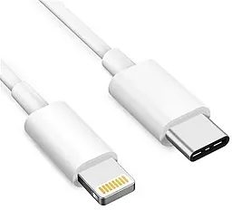 Кабель USB PD Apple 2M USB Type-C - Lightning Cable HQ Copy White - миниатюра 2
