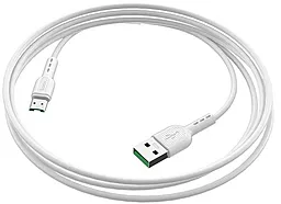 Кабель USB Hoco X33 Surge 20w 4a micro USB cable white - миниатюра 2