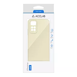 Чехол ACCLAB SoftShell для Xiaomi Redmi Note 11 White - миниатюра 2