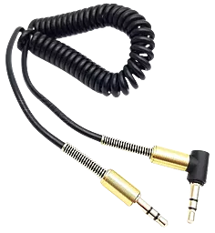 Аудио кабель Voltronic Audio DC3.5 AUX mini Jack 3.5мм М/М Cable 1.5 м black (YT-AUXSGJ-1.5-B) - миниатюра 2
