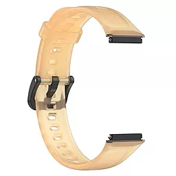 Сменный ремешок для умных часов Crystal Style Huawei Band 7/Honor Band 7 Orange (709435)