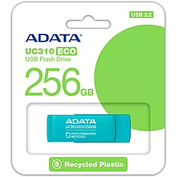 Флешка ADATA 256 GB UC310 Eco USB 3.2 Green (UC310E-256G-RGN) - миниатюра 7