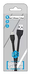 Кабель USB Trust Urban Revolt Lightning Cable 1m Black - миниатюра 3