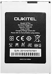 Аккумулятор Oukitel U7 Pro (2500 mAh) 12 мес. гарантии - миниатюра 2