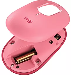 Компьютерная мышка Logitech Pop Mouse with Emoji Heartbreaker (910-006548) Pink - миниатюра 5