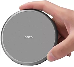Беспроводное (индукционное) зарядное устройство Hoco CW6 Homey Wireless Charge Black - миниатюра 2
