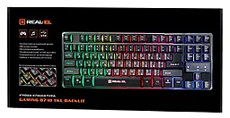 Клавиатура REAL-EL Gaming 8710 TKL Backlit USB Black (EL123100030) - миниатюра 7