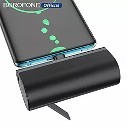Borofone BJ35 Pocket 5000 mAh Lightning Black - миниатюра 4
