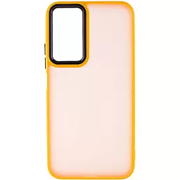 Чехол Epik TPU+PC Lyon Frosted для Samsung Galaxy M54 5G Orange - миниатюра 3